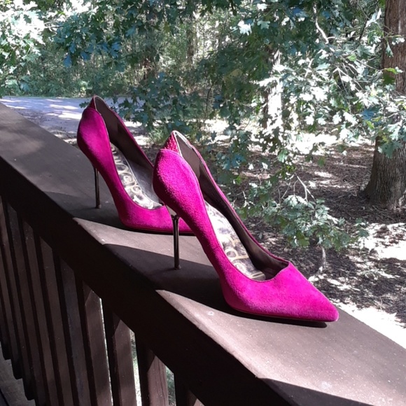 Sam Edelman Shoes - Sam Edelman suede heels